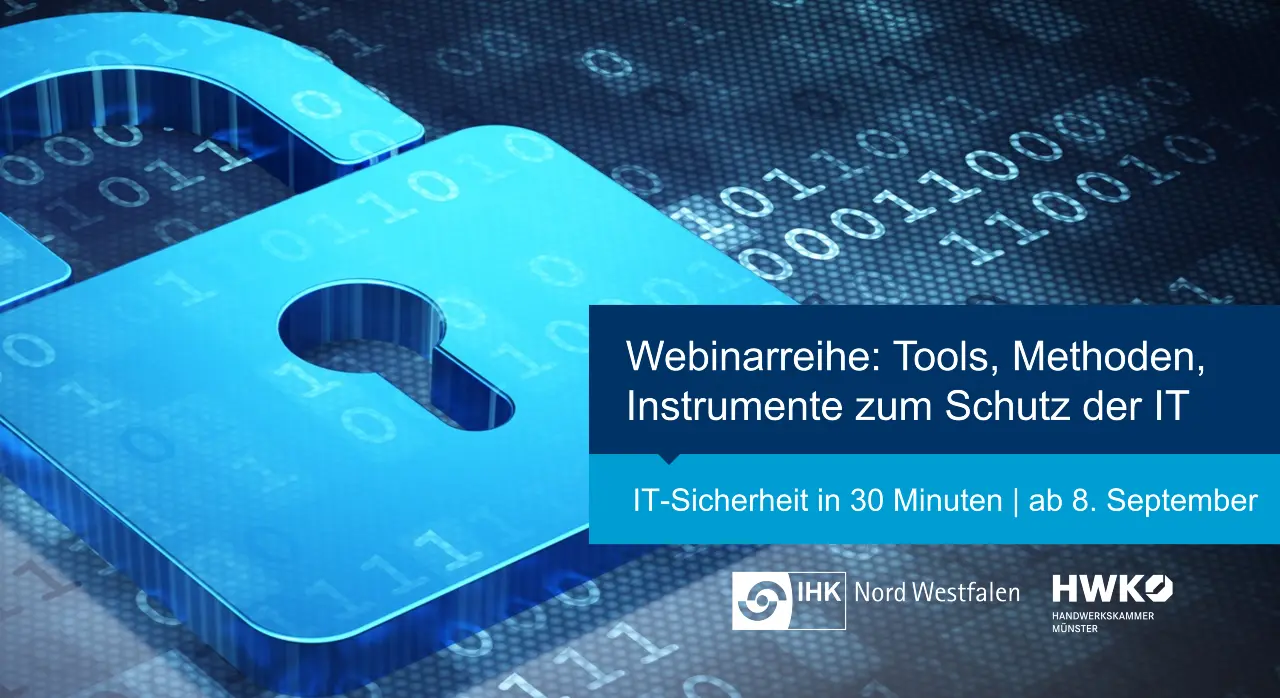 Logo des Expertennetzwerks InfoSec der IHK Nord Westfalen